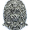 Scottish Police Forces Cap Badge - King's Crown