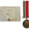 George VI Special Constabulary Long Service Medal in Box - Lewis J. Hughes, Glamorgan Special Constabulary