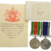 WW2 Defence Medal and Police Long Service & Good Conduct Medal Pair - Sergeant John C. Butcher, Kent County Constabulary