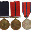 1897 Police Jubilee Medal, 1902 Police Coronation Medal & 1911 Police Coronation Medal Group of Three - PC. B. Shelford, 'E' Division (Holborn), Metropolitan Police