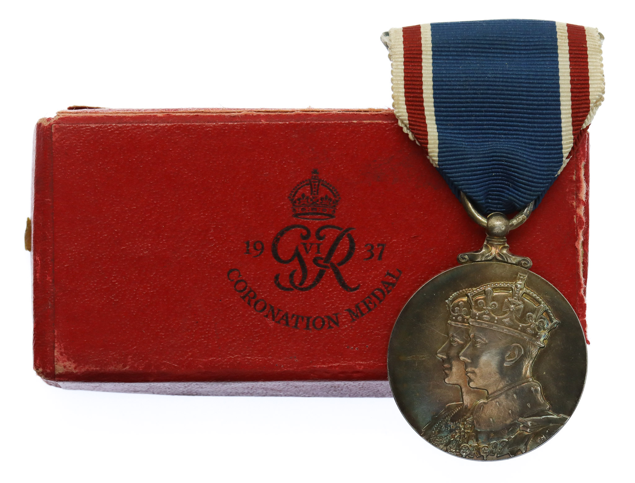 1937 George VI Coronation Medal in Box