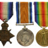 WW1 1914-15 Star Medal Trio - Pte. N.F. Cope, Royal Fusiliers