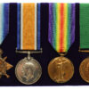 WW1 1914-15 Star, British War Medal, Victory Medal & Mercantile Marine War Medal Group of Four - Asst. Std. A. McBrain, Merchant Navy & Mercantile Fleet Auxiliary
