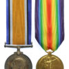 WW1 British War & Victory Medal Pair - Pte. F. Rixon, Royal Berkshire Regiment