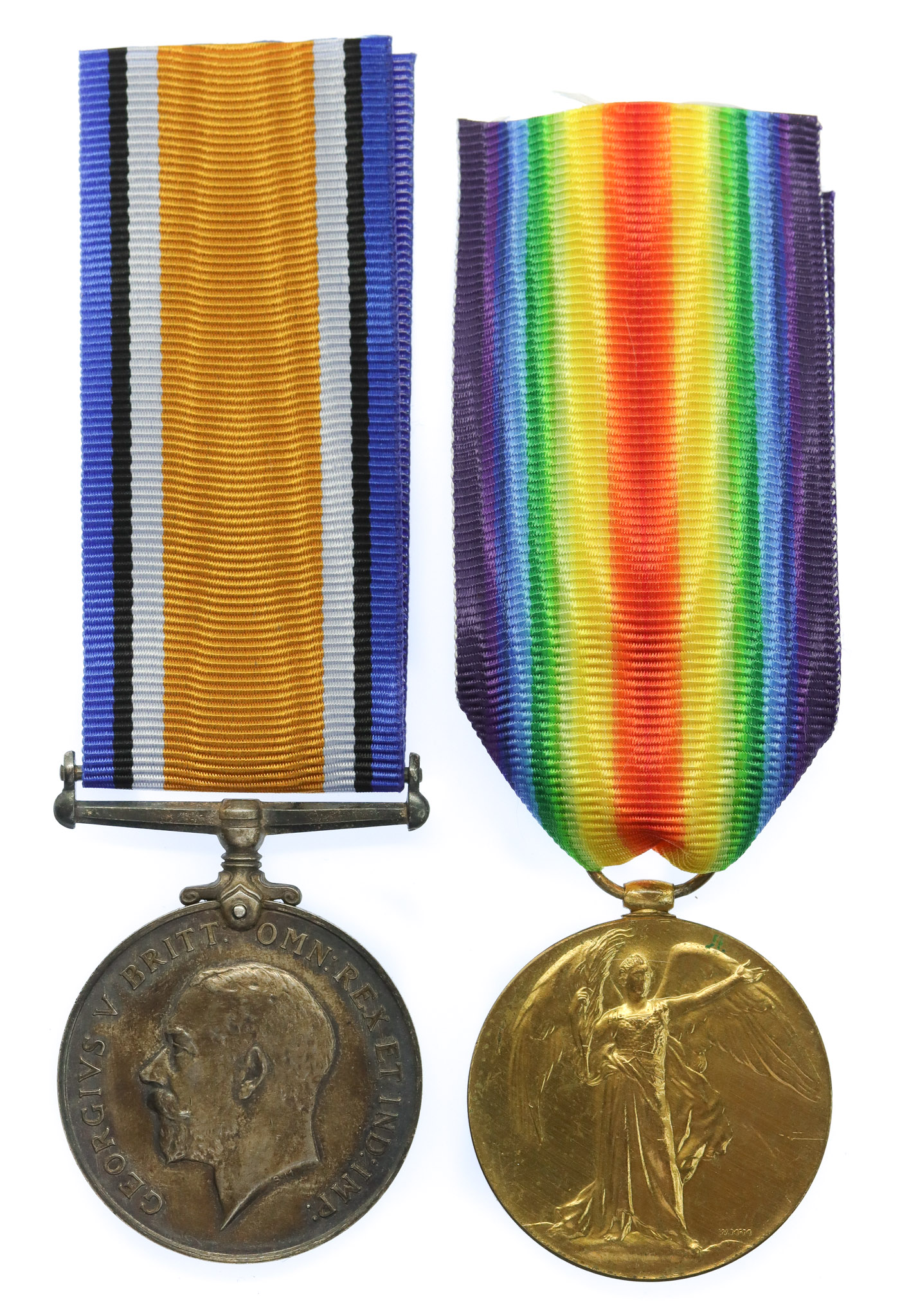 WW1 British War & Victory Medal Pair - Pte. F. Rixon, Royal Berkshire Regiment