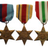 WW2 Military Medal (Immediate) Group of Five to a Casualty - Company Sergeant Major J.D. Keir, 1st Bn. Royal Irish Fusiliers - K.I.A. 27/10/1943