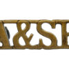 Argyll & Sutherland Highlanders (A & SH) Shoulder Title