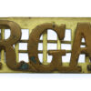 Royal Garrison Artillery (R.G.A.) Shoulder Title