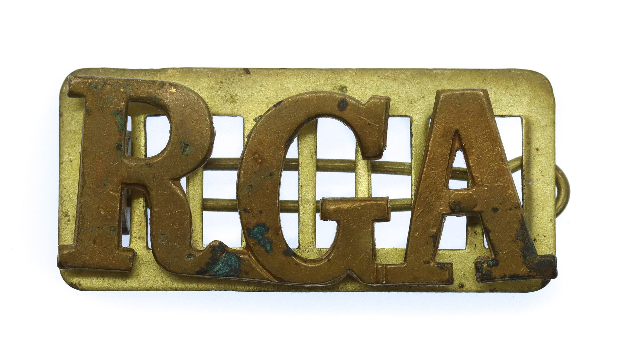 Royal Garrison Artillery (R.G.A.) Shoulder Title