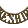 Cheshire Regiment (CHESHIRE) Shoulder Title