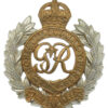 George VI Royal Engineers Bi-Metal Cap Badge