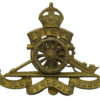 Royal Artillery (Revolving Wheel) Cap Badge - King's Crown