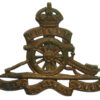 Royal Artillery Cap Badge - King's Crown