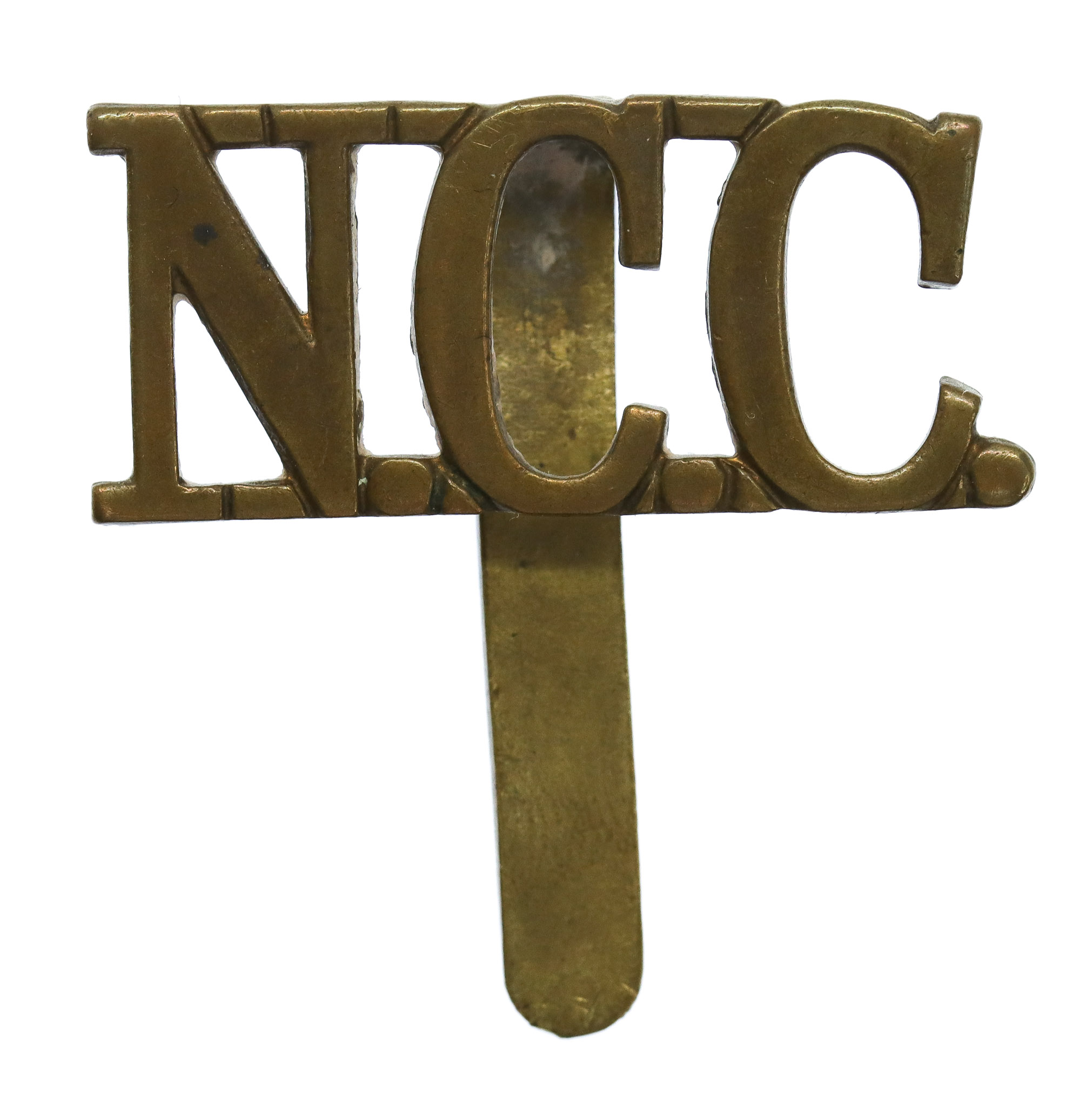 Non Combatant Corps (N.C.C.) Cap Badge