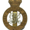 George V Duke of York's Royal Military School Cap Badge
