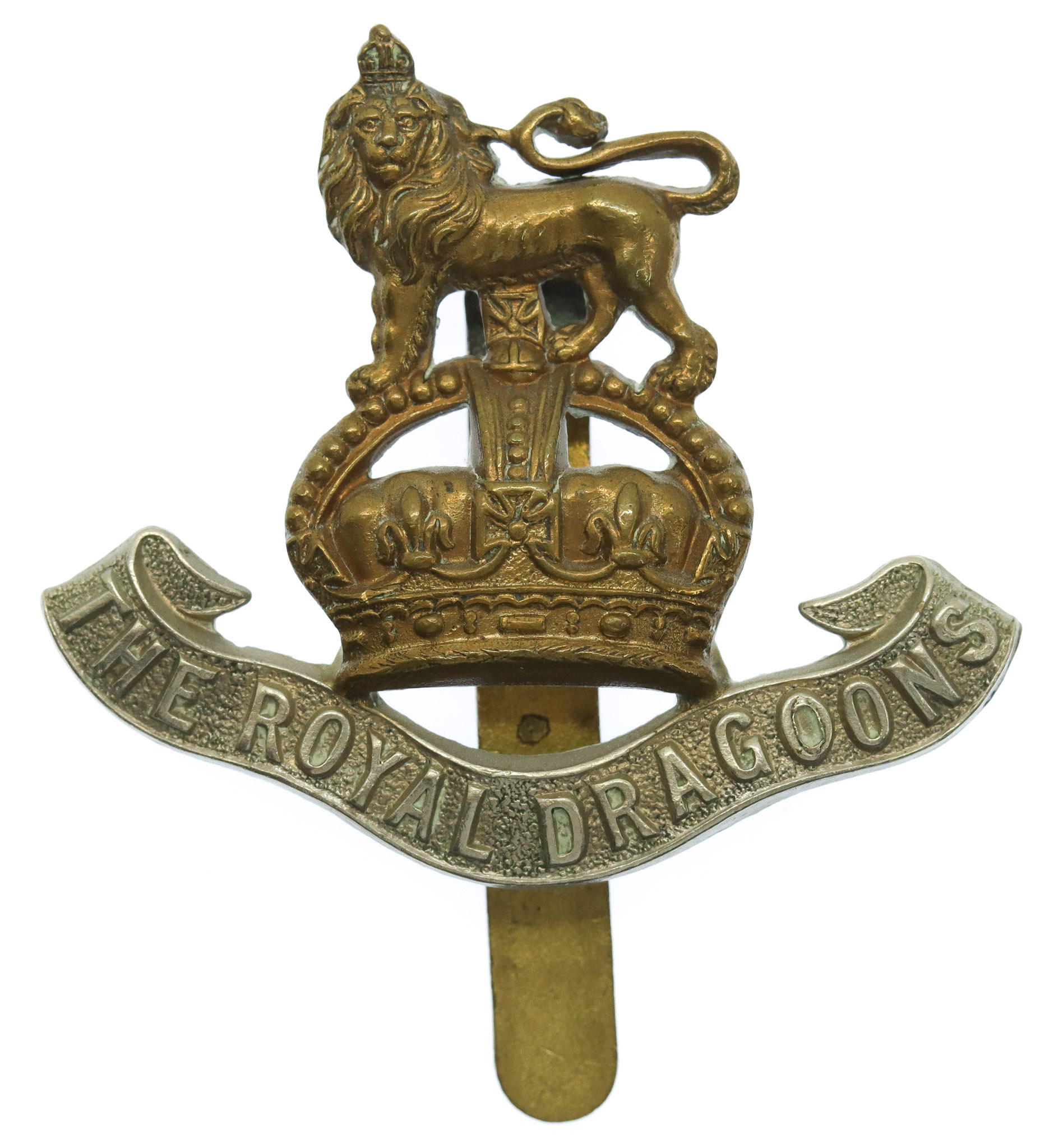 The Royal Dragoons Cap Badge - King's Crown