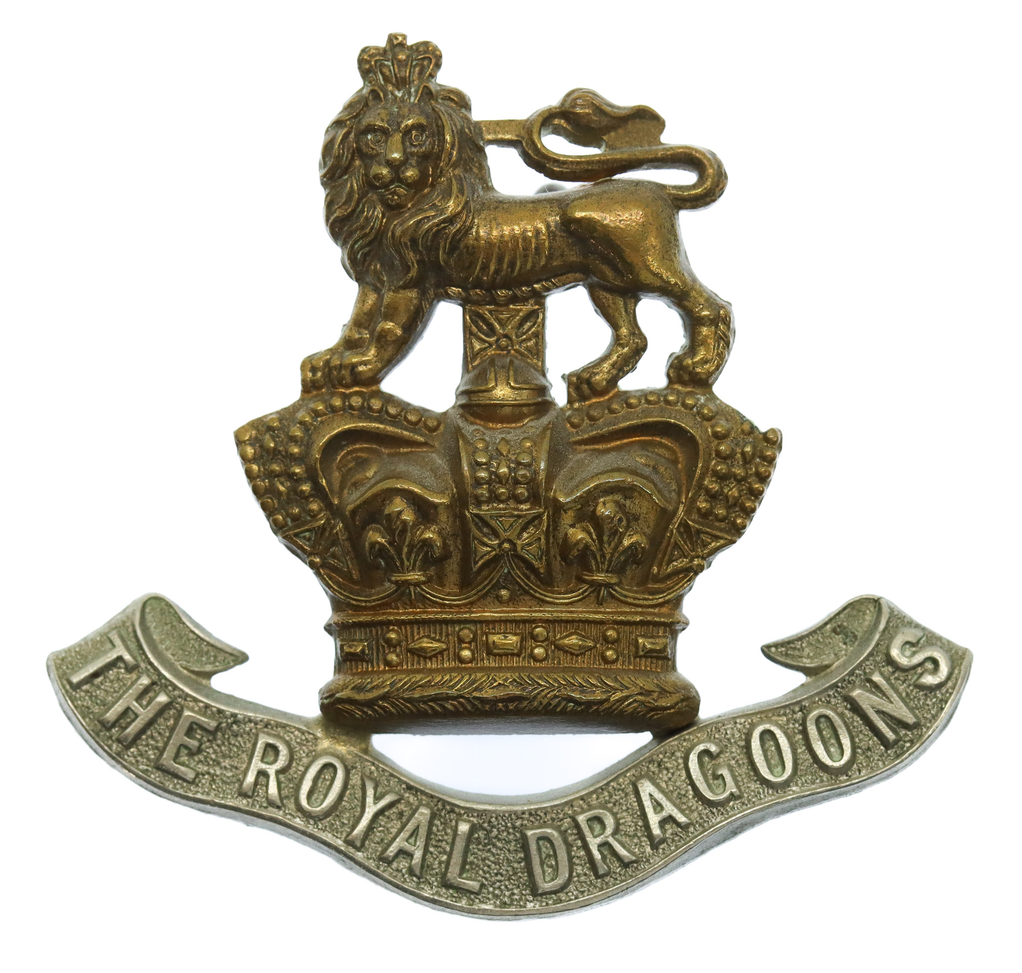 Victorian 1st Royal Dragoons Cap Badge
