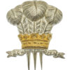 10th Royal Hussars (Prince of Wales's Own) Officer's Beret and Tent Badge
