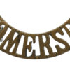 Somerset Light Infantry (SOMERSET) Shoulder Title