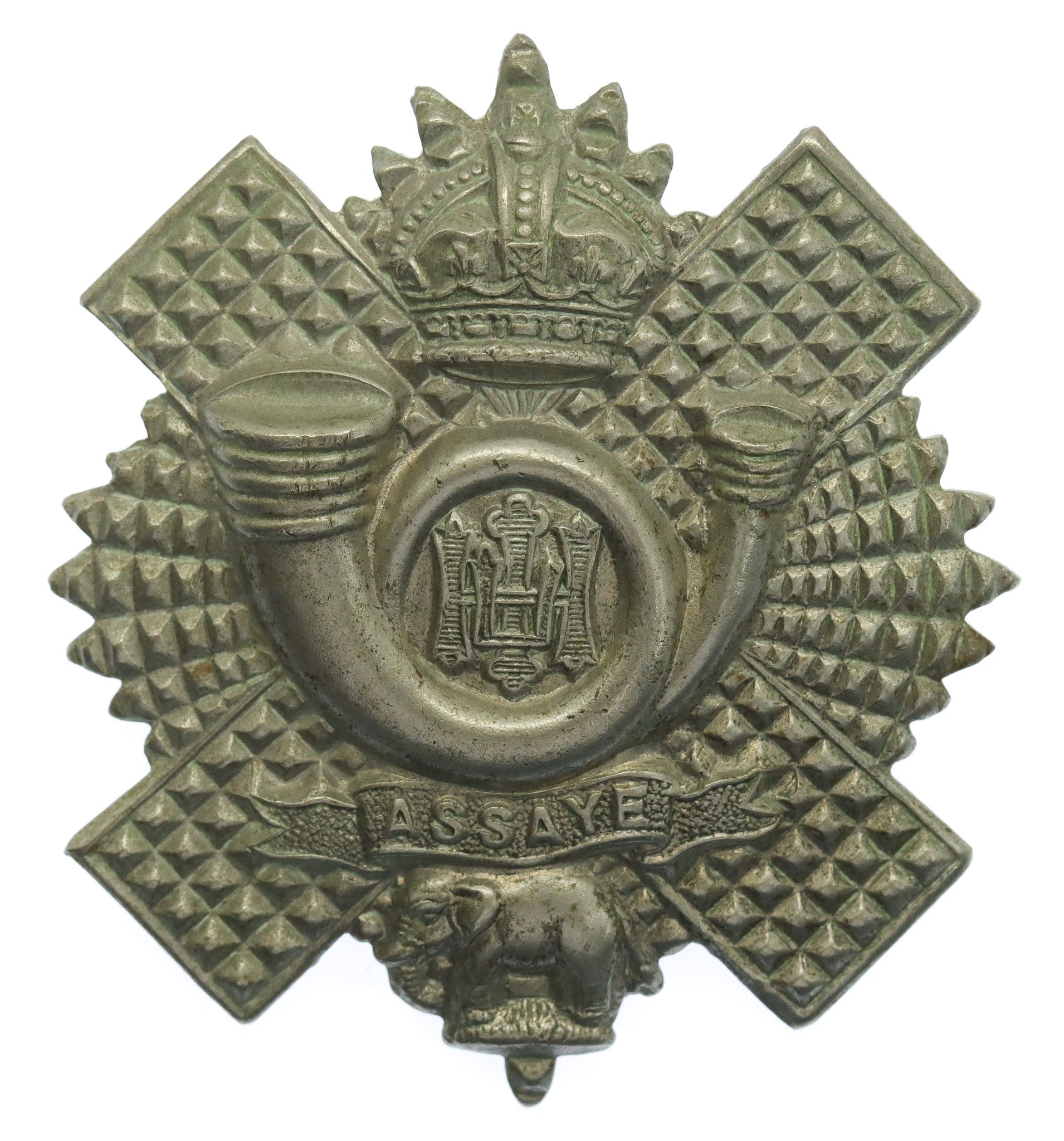 Highland Light Infantry (H.L.I.) Cap Badge - King's Crown
