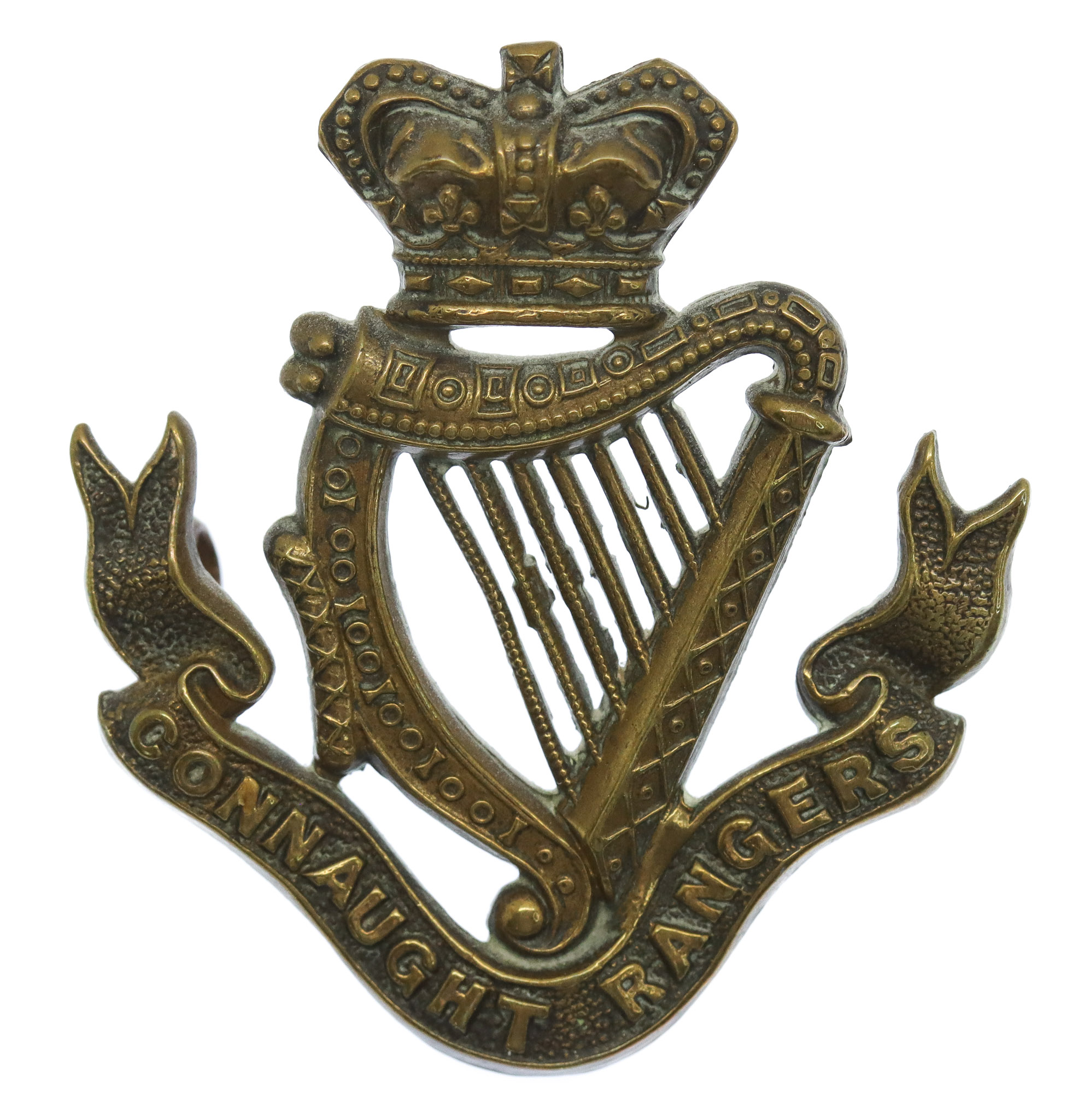 Victorian Connaught Rangers Cap Badge