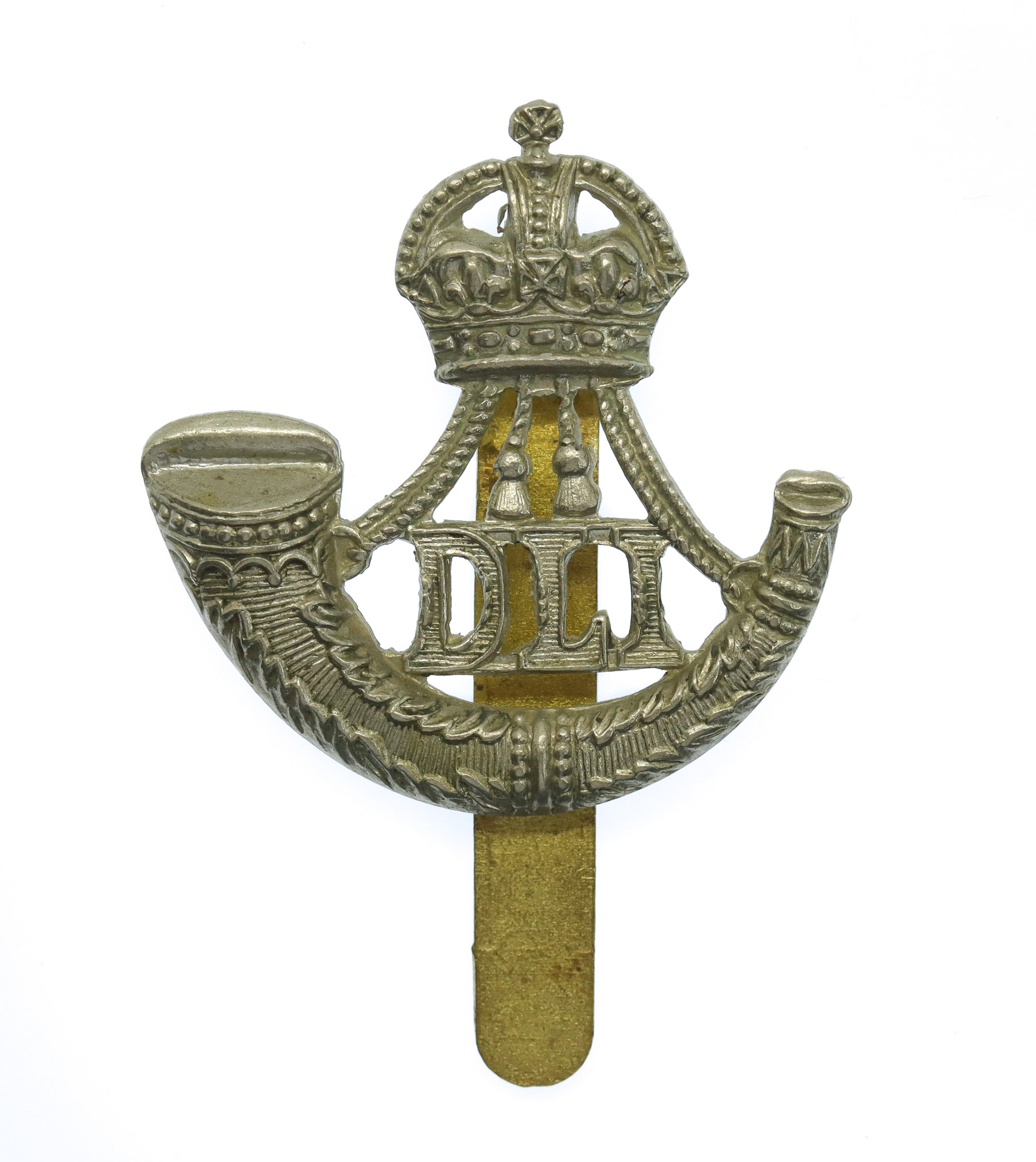 Durham Light Infantry (D.L.I.) Beret Badge - King's Crown