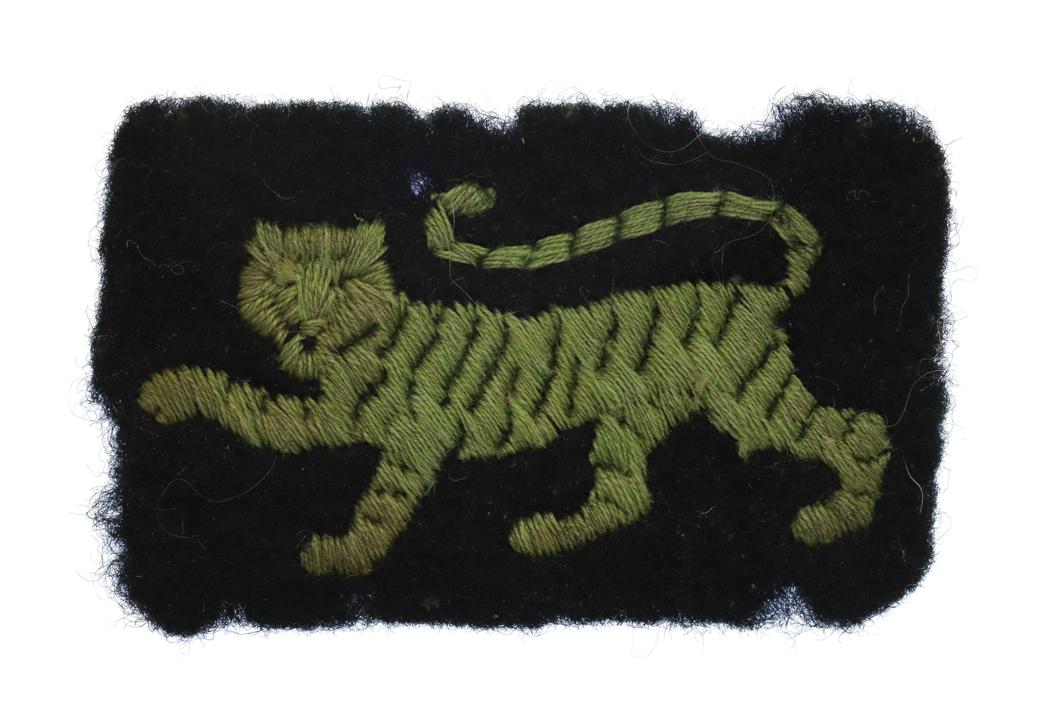 579th Light Anti-Aircraft Regiment Cloth Formation Sign