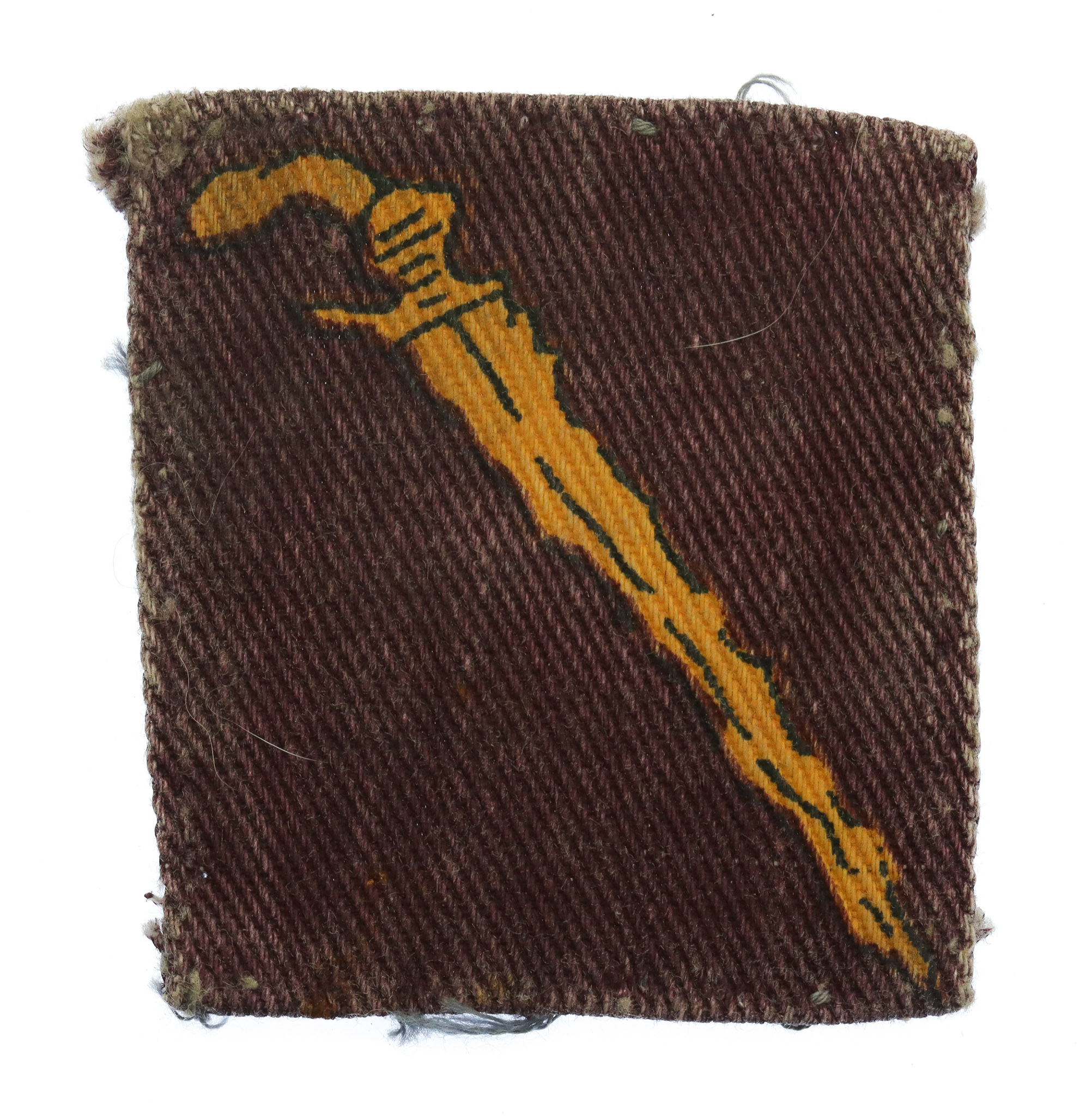 H.Q. Overseas Commonwealth Land Forces Printed Formation Sign