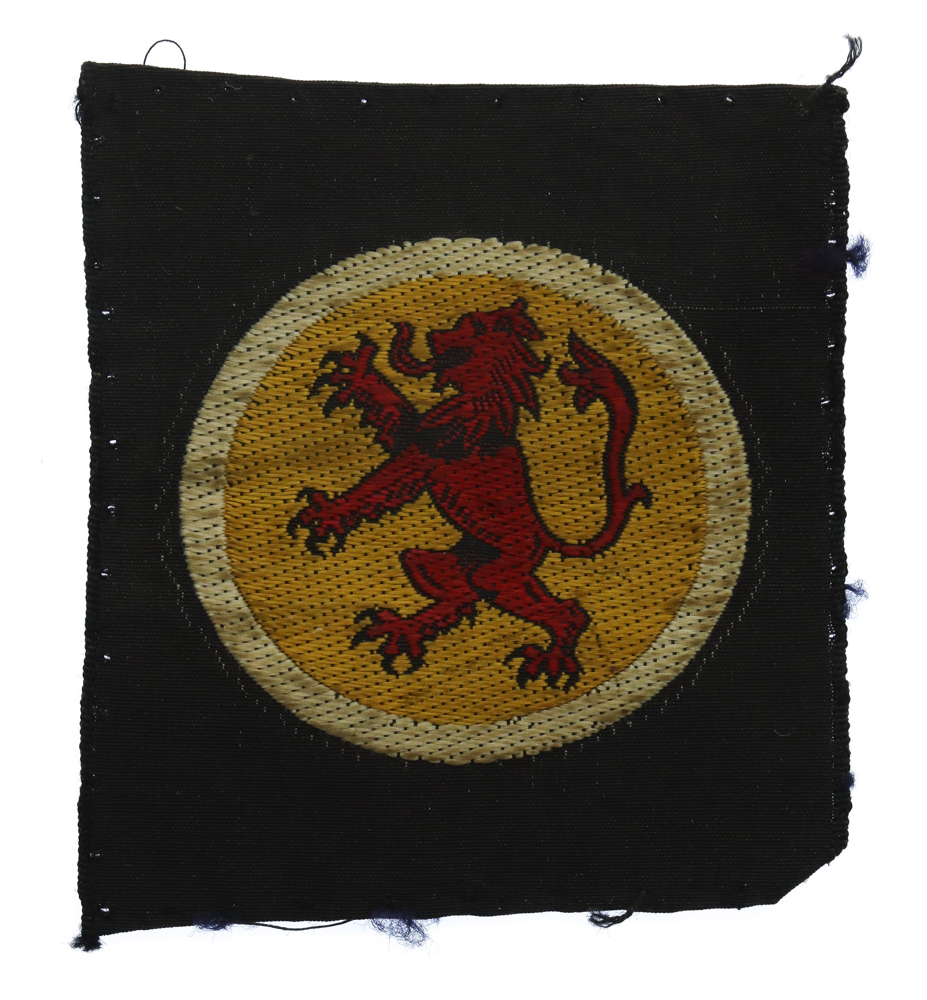 15th (Scottish) Infantry Division Silk Embroidered Formation Sign