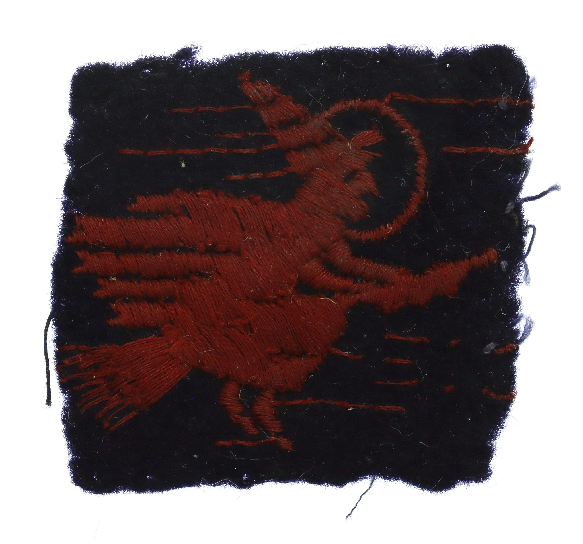 2nd Anti-Aircraft Division Cloth Formation Sign