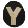 5th Infantry Division Cloth Formation Sign (2nd Pattern)