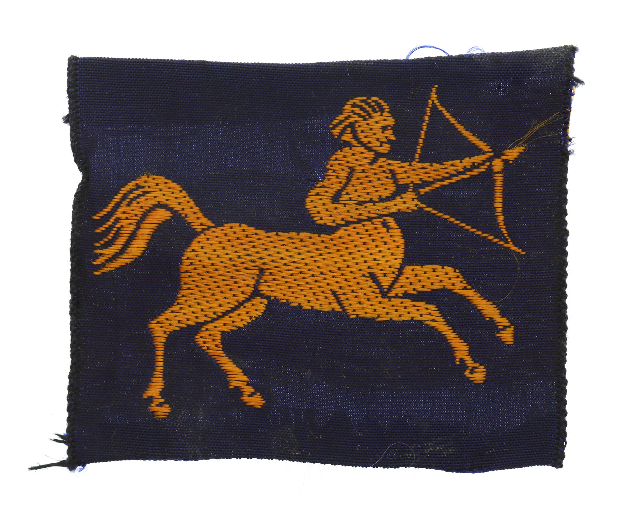 7th Army Group Royal Artillery (AGRA) Silk Embroidered Formation Sign