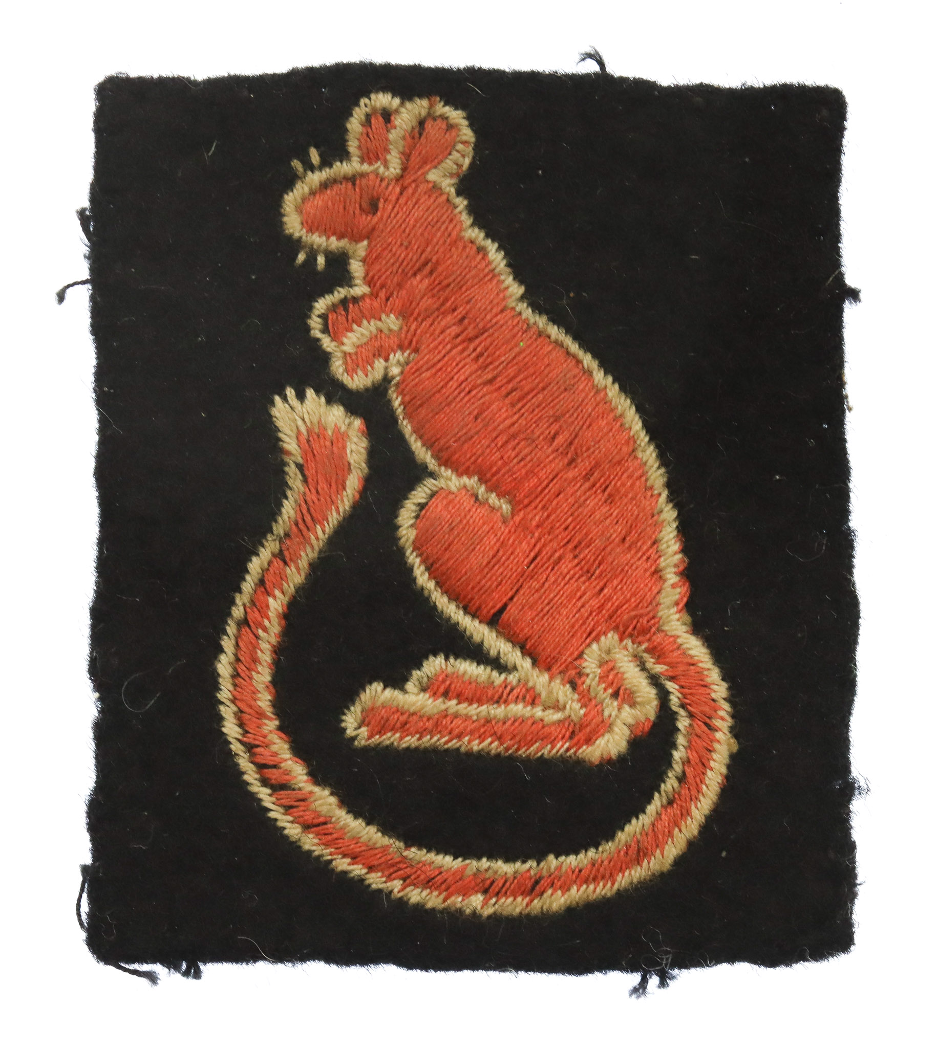 7th Armoured Division Cloth Formation Sign