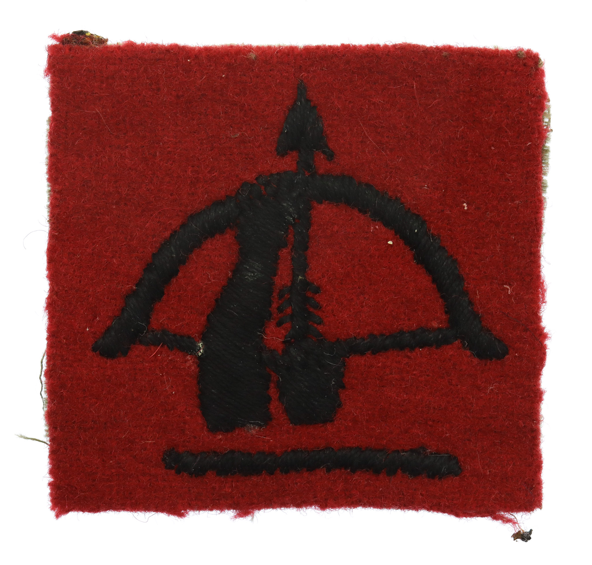 Anti-Aircraft Command Cloth Formation Sign (1st Pattern)