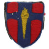 British Army of the Rhine B.A.O.R. Training Centre Cloth Formation Sign 