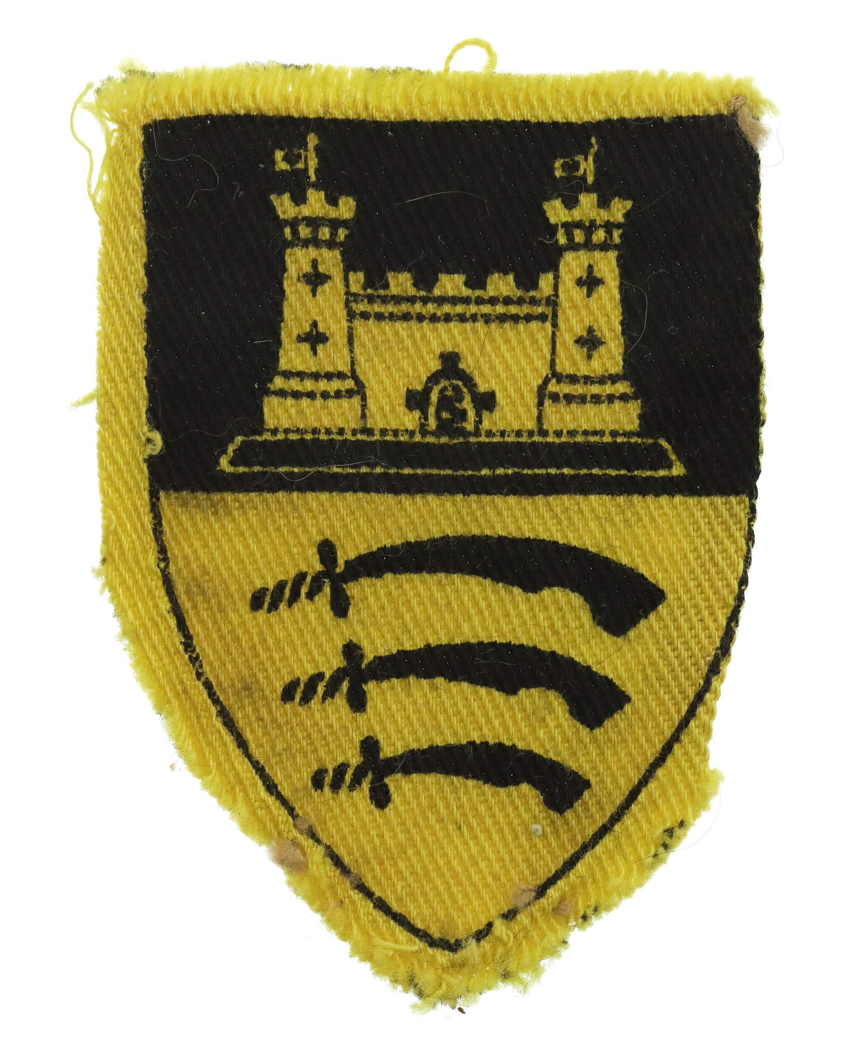 East Anglia District Printed Formation Sign (1st Pattern)