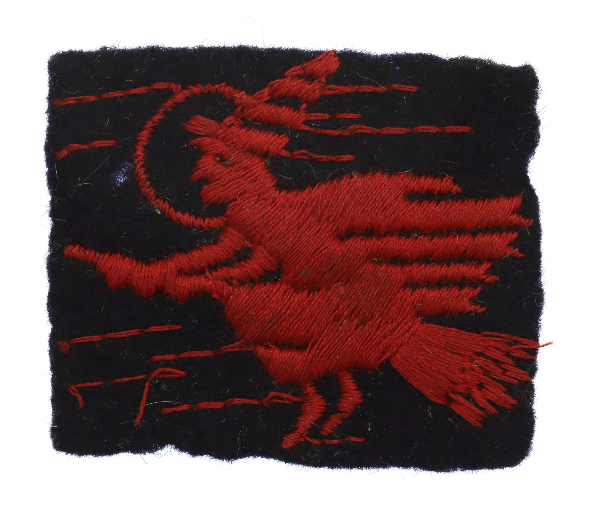 2nd Anti-Aircraft Division Cloth Formation Sign 