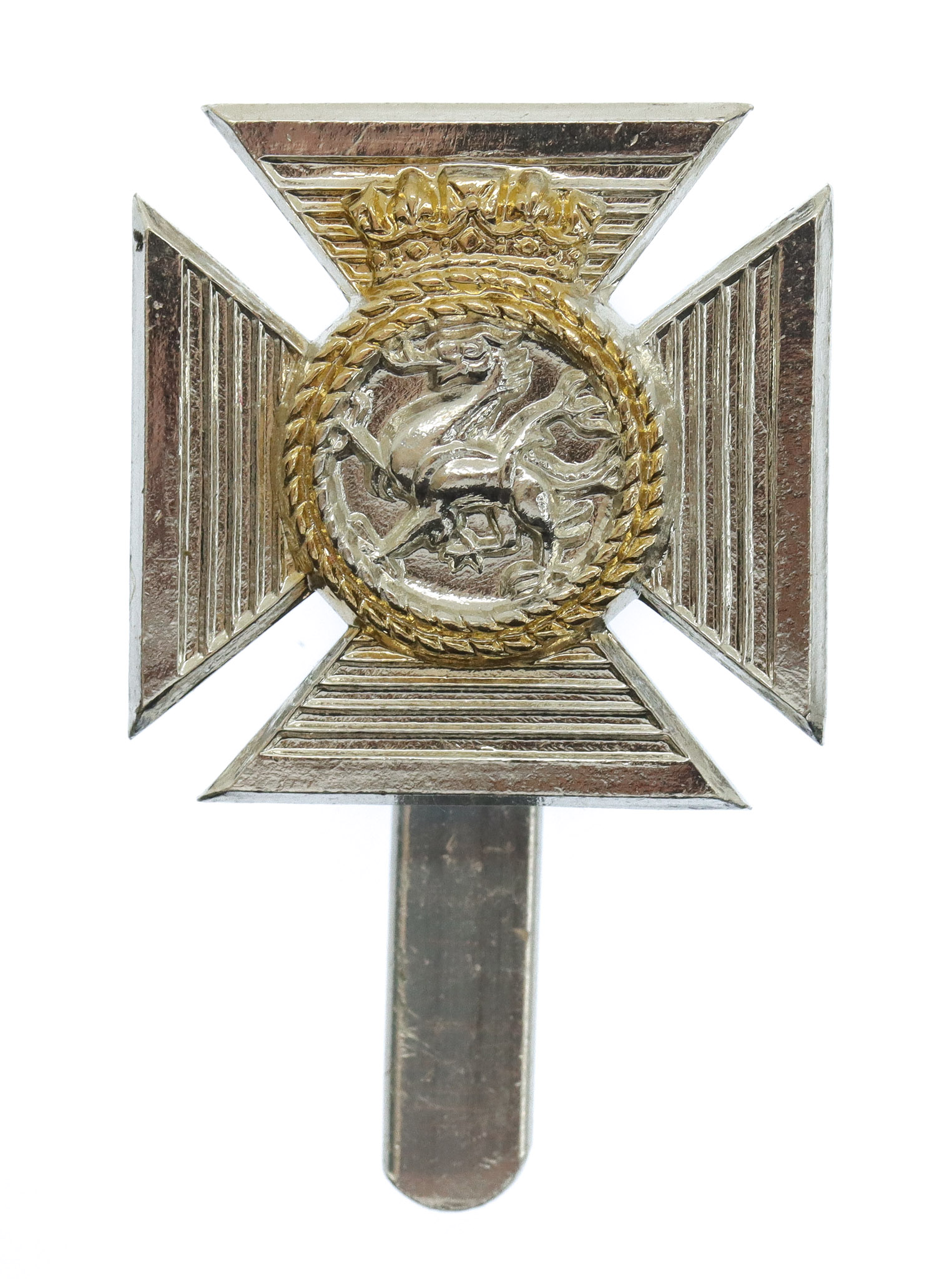 Duke of Edinburgh's Regiment Anodised (Staybrite) Cap Badge