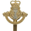 Leicestershire & Derbyshire Yeomanry Anodised (Staybrite) Cap Badge - Queen's Crown