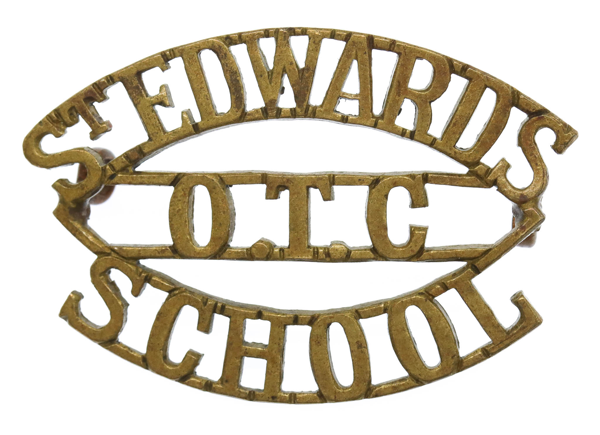 St Edward's School (Oxford) O.T.C. (ST.EDWARDS/O.T.C./SCHOOL) Shoulder Title