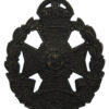 7th/8th Bn. (Leeds Rifles) West Yorkshire Regiment Cap Badge - King's Crown