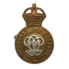 7th Queen's Own Hussars Collar Badge - King's Crown