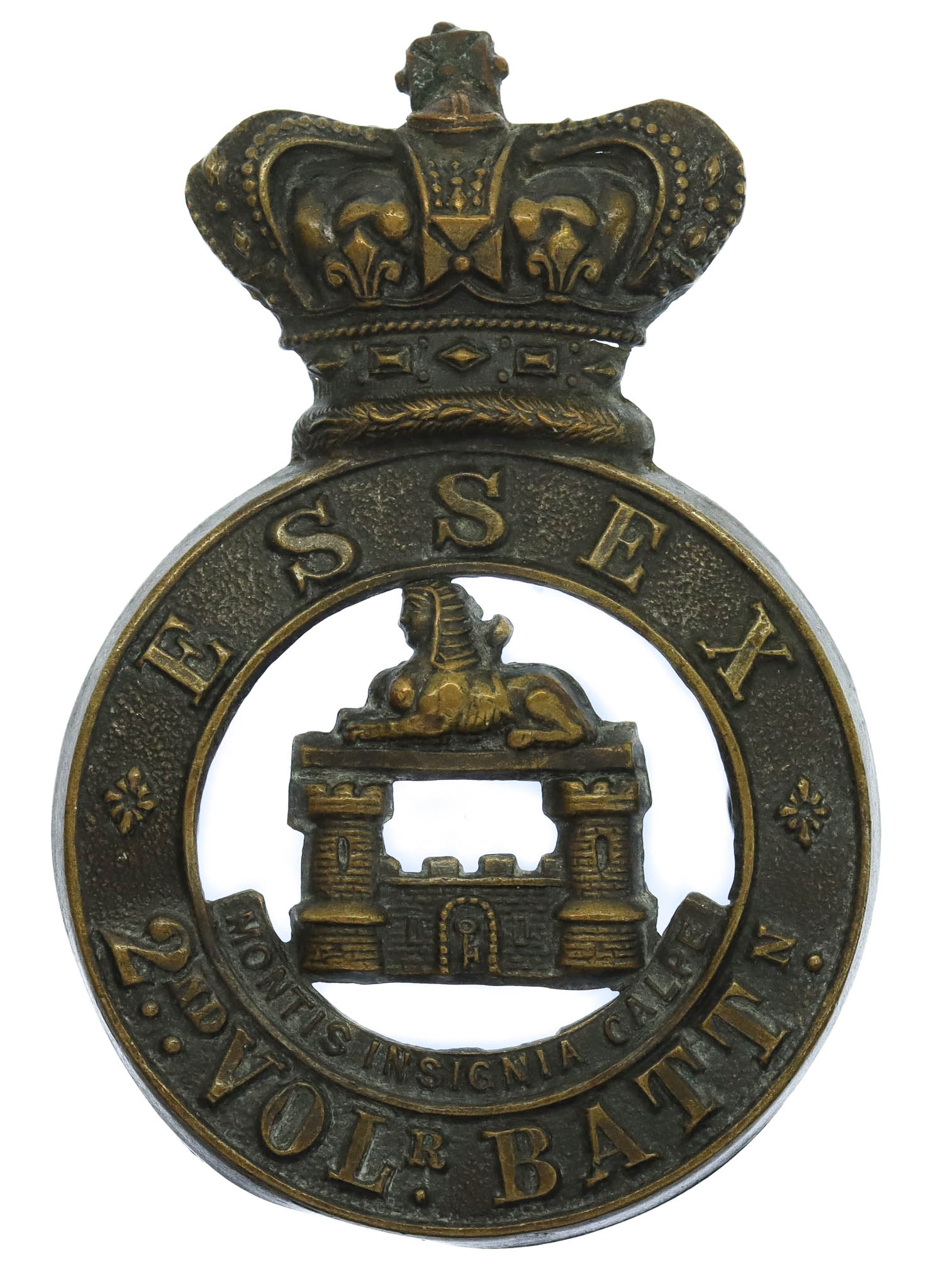 Victorian 2nd (Colchester) Volunteer Bn. Essex Regiment Glengarry Badge