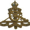 Royal Artillery Cap Badge - King's Crown