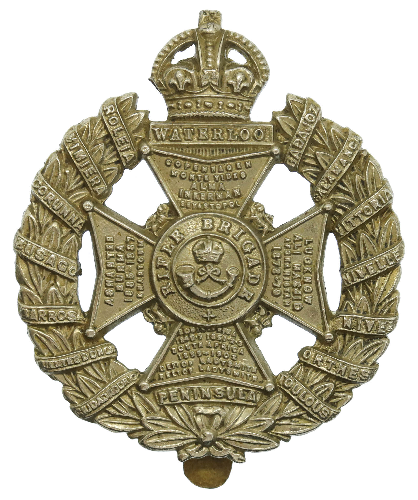 Rifle Brigade Cap Badge - King's Crown