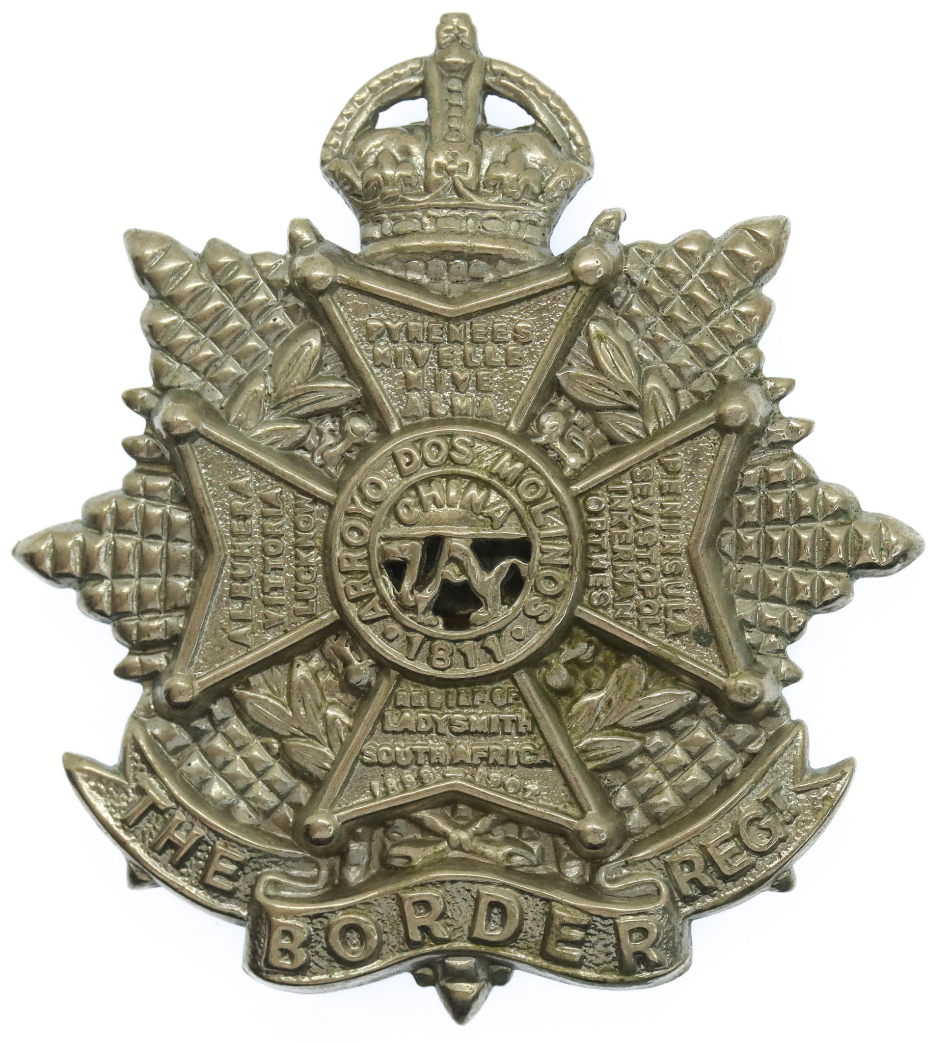 Border Regiment Cap Badge - King's Crown