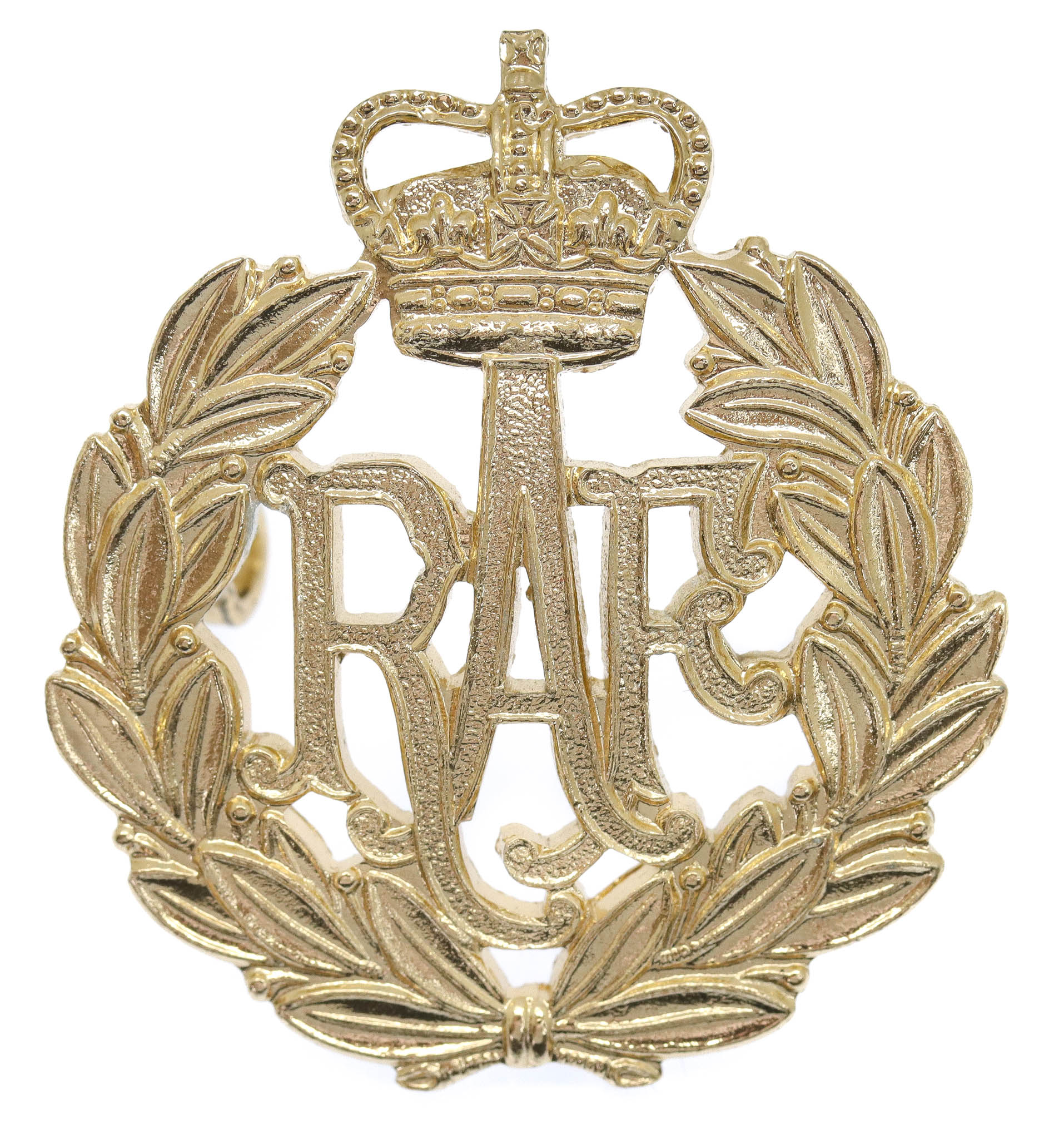 Royal Air Force (R.A.F.) Anodised (Staybrite) Cap Badge
