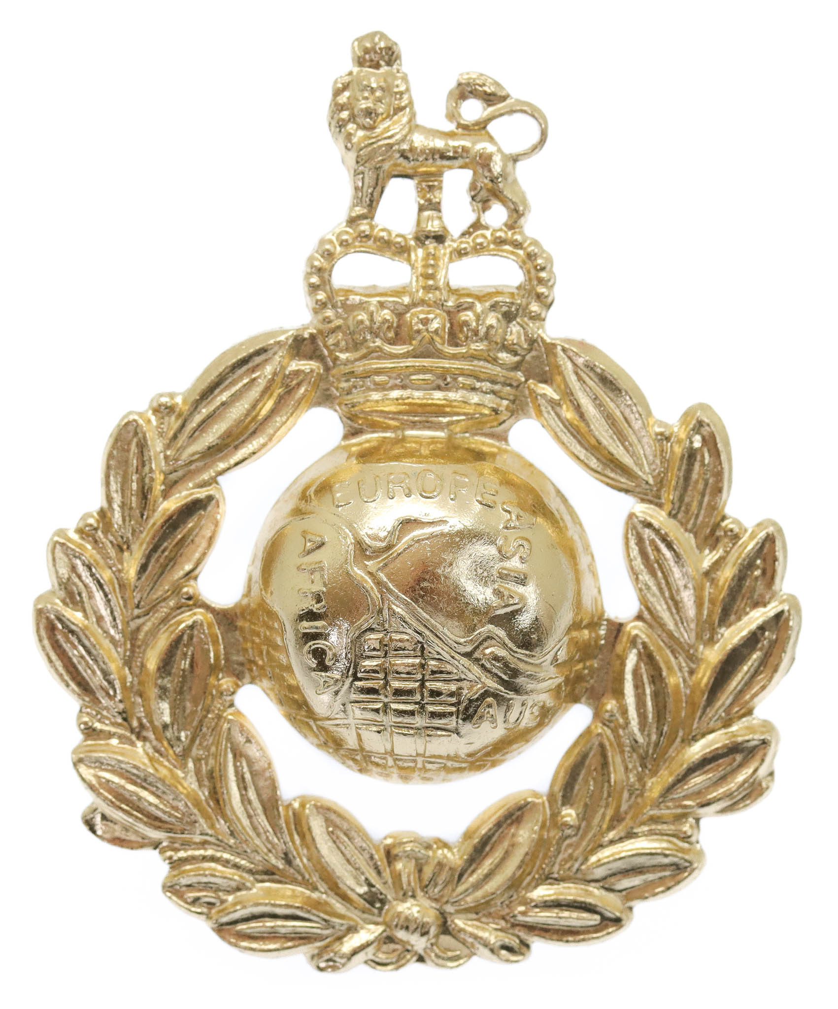 Royal Marines Anodised (Staybrite) Cap Badge
