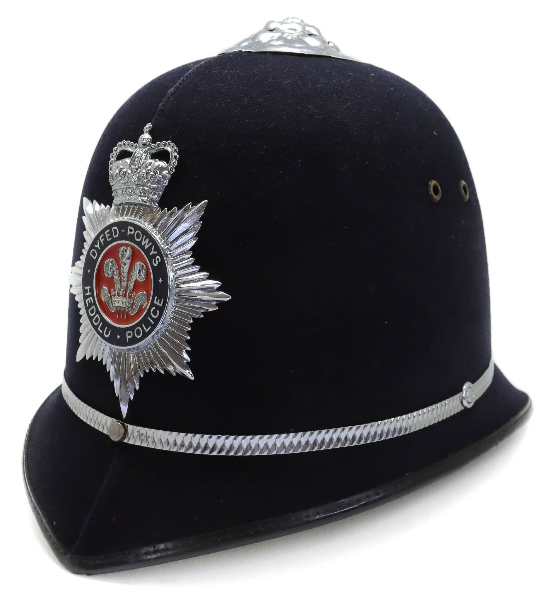 Dyfed-Powys Heddlu Police Rose Top Helmet 