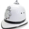 Isle of Man Constabulary White Summer Ball Top Helmet 